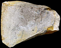 Large flake of coarse flint