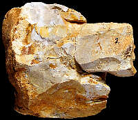 Cracked block of Bt4 flint