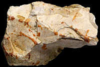 slightly patinated flint