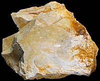 Typical residual flint