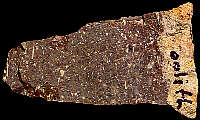 Flake of grainstone