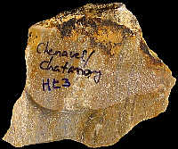 Flake of Hauterivian flint