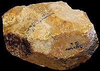 Rolled nodule of CC2 flint