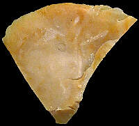 Small flake of Senonian flint