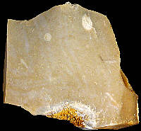 Slightly banded Senonian flint