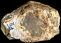 Worn nodule of Upper Cretaceous flint
