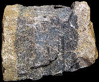 Piece of coarse Bj2 flint with cortex