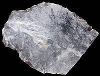 Patinated prehistoric flake