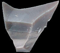 Typical grey baltic flint